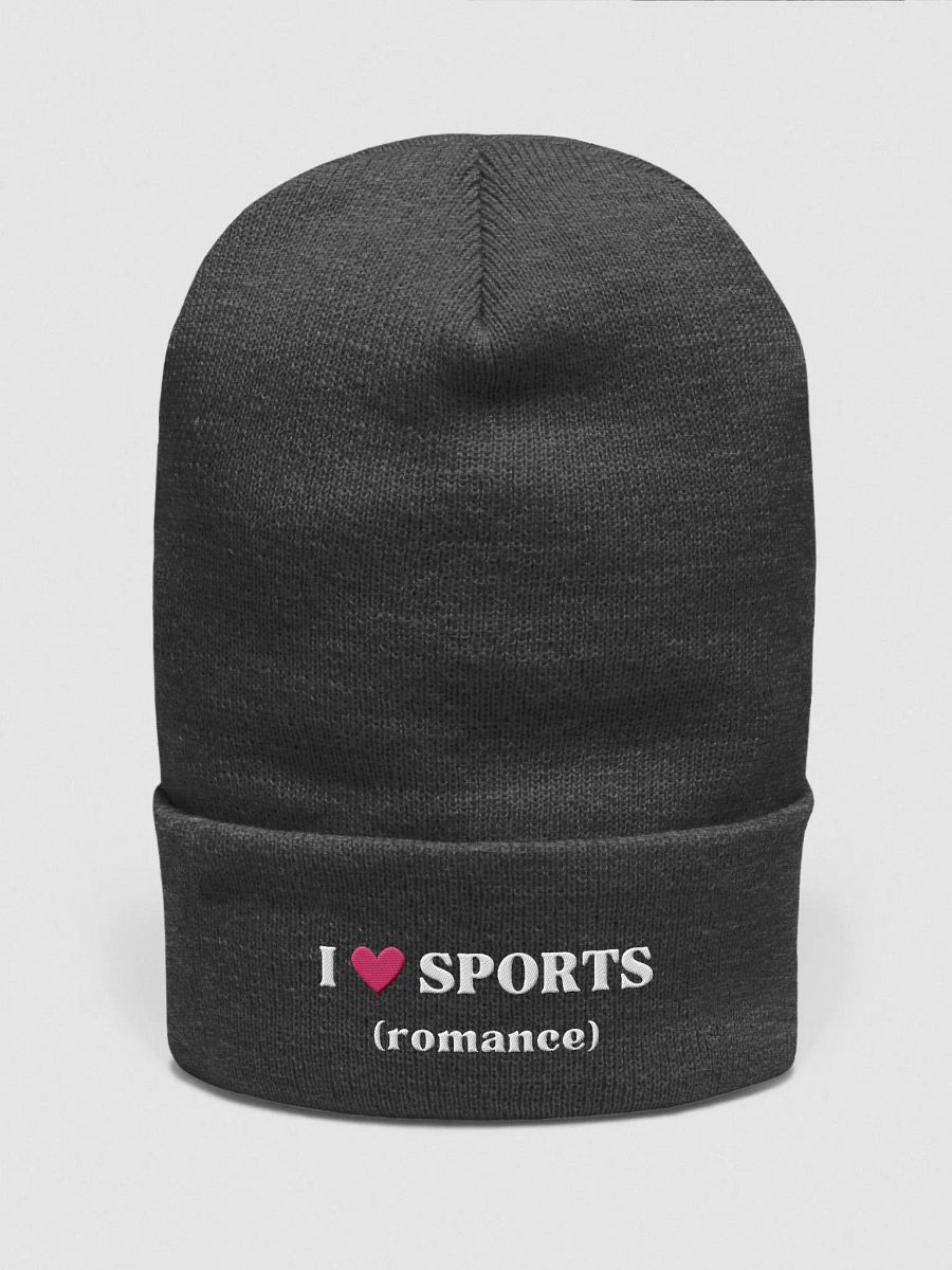 I ♥ SPORTS (romance) Beanie product image (2)