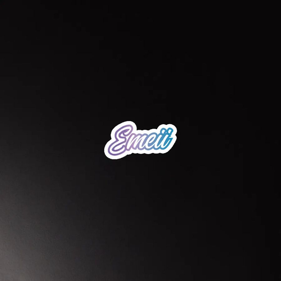 ''Emeii'' Aimant découpé product image (3)