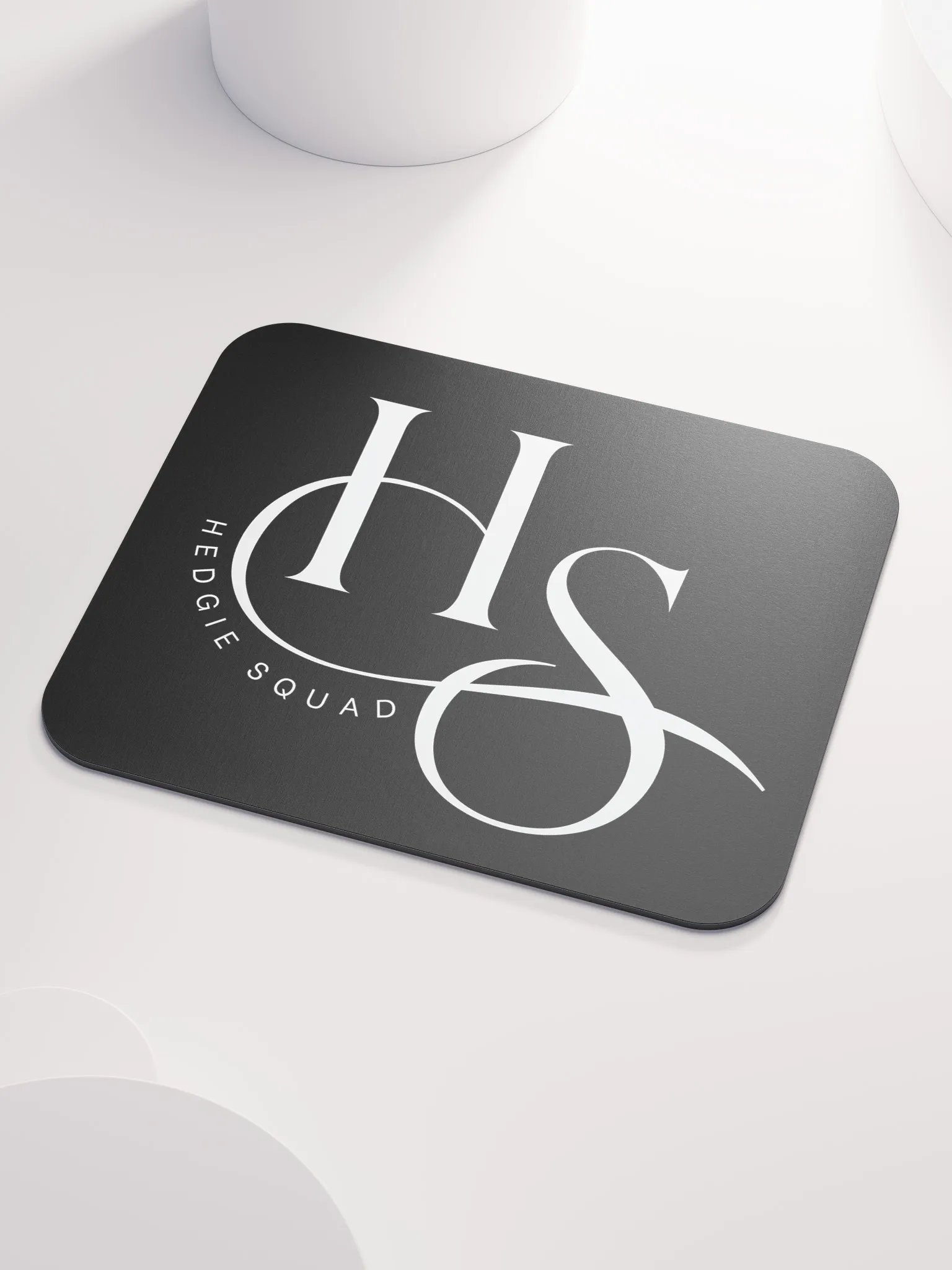 Hedgie Squad black mousepad (8.7″ × 7.1″ // 22cm × 18cm) product image (3)