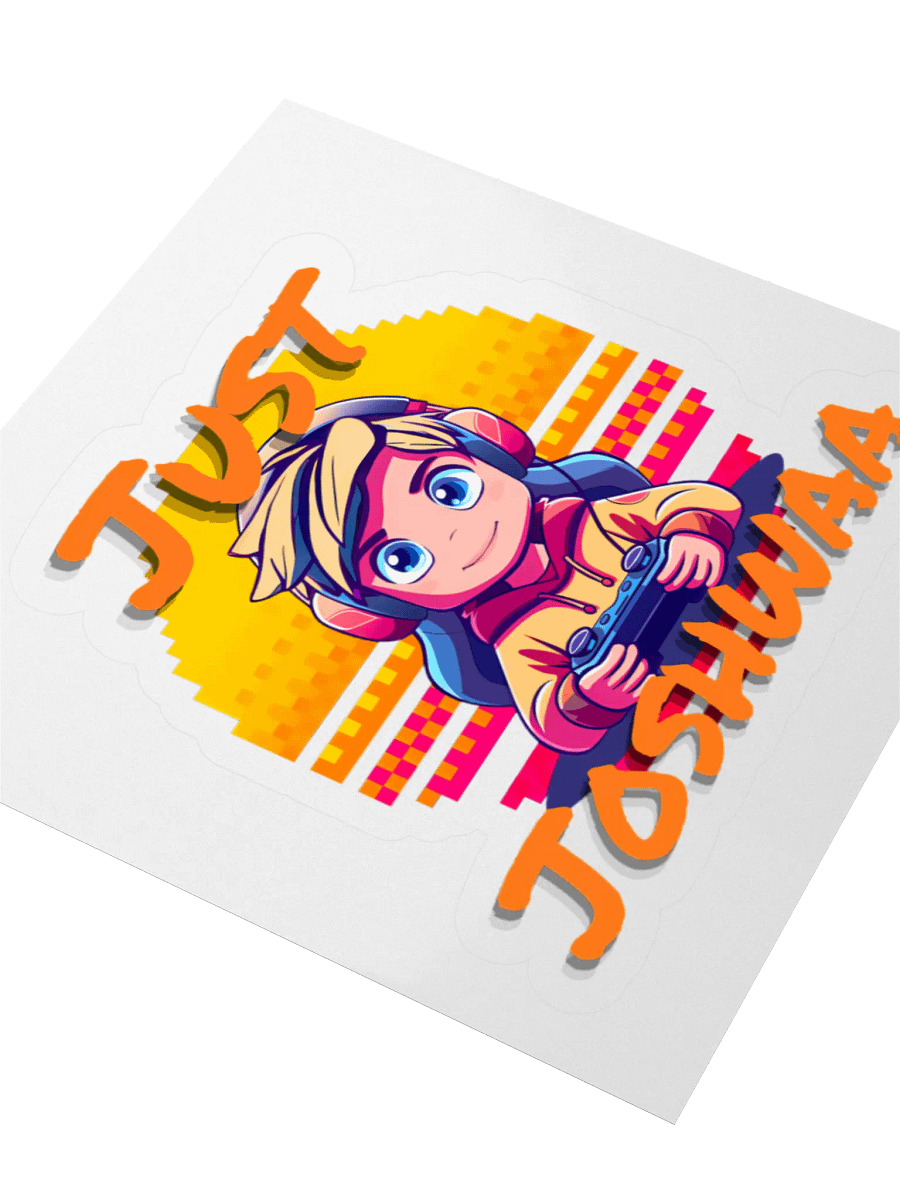 JustJoshwaa 3" Sticker product image (3)