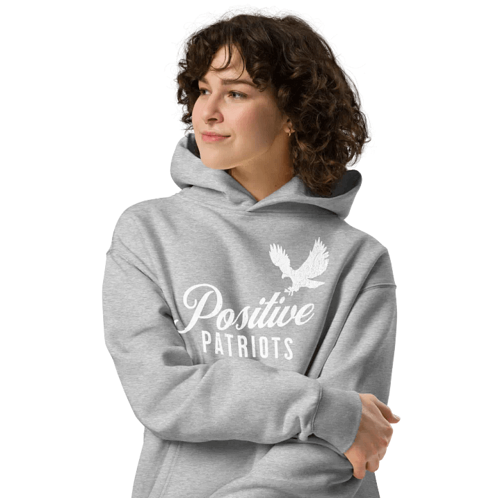 PositivePatriots™ Unisex Premium Oversize Hoodie product image (1)