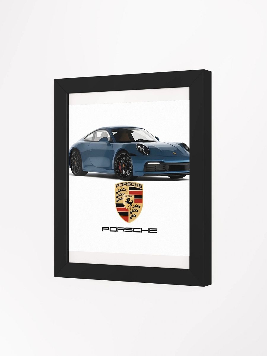 Wall Art Framed High-Quality Matte Poster (in) Porsche 911 Carrera S product image (3)