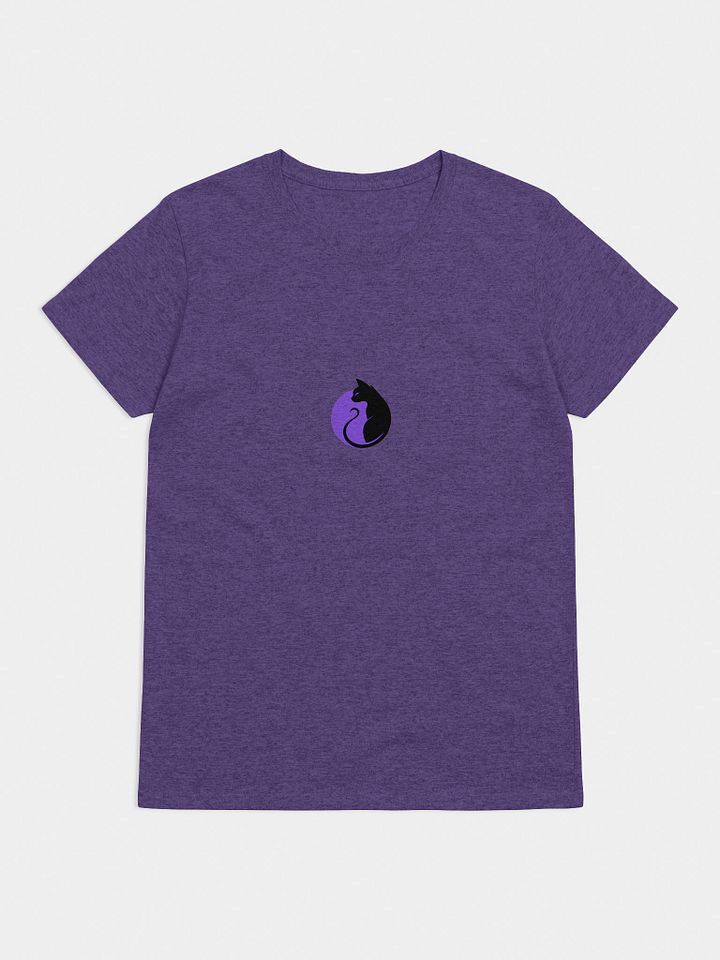 KawaiKitten Purple Cotton T-Shirt product image (1)