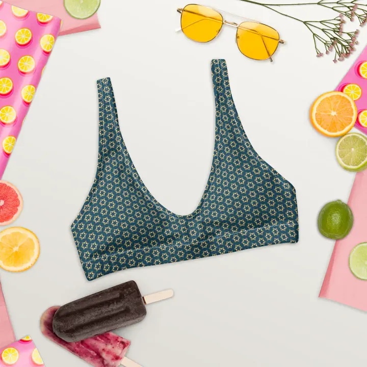Seashell and Starfish Bikini Top product image (2)