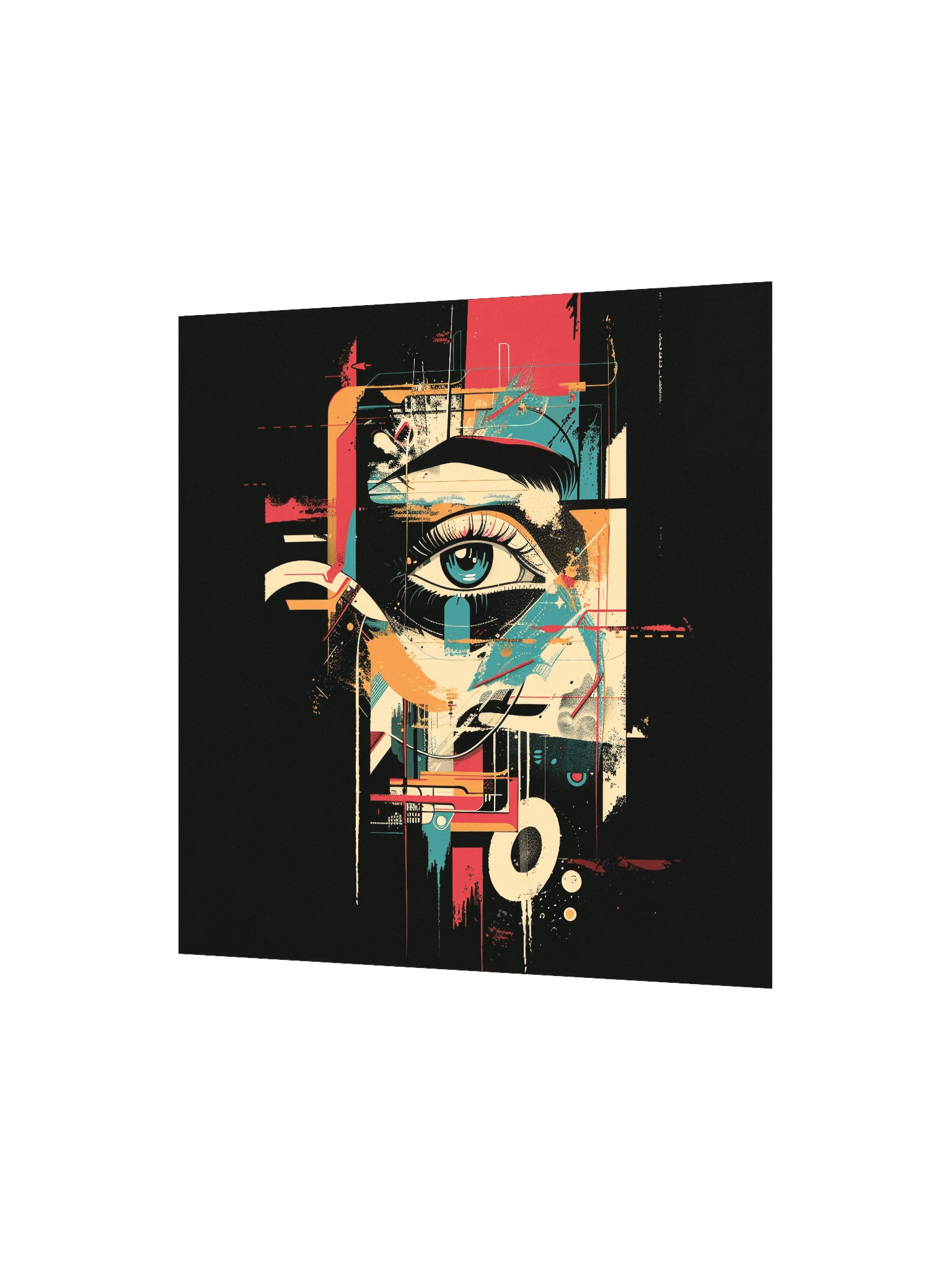 Ponder Present, Surreal Pop Art Fusion, Poster product image (2)