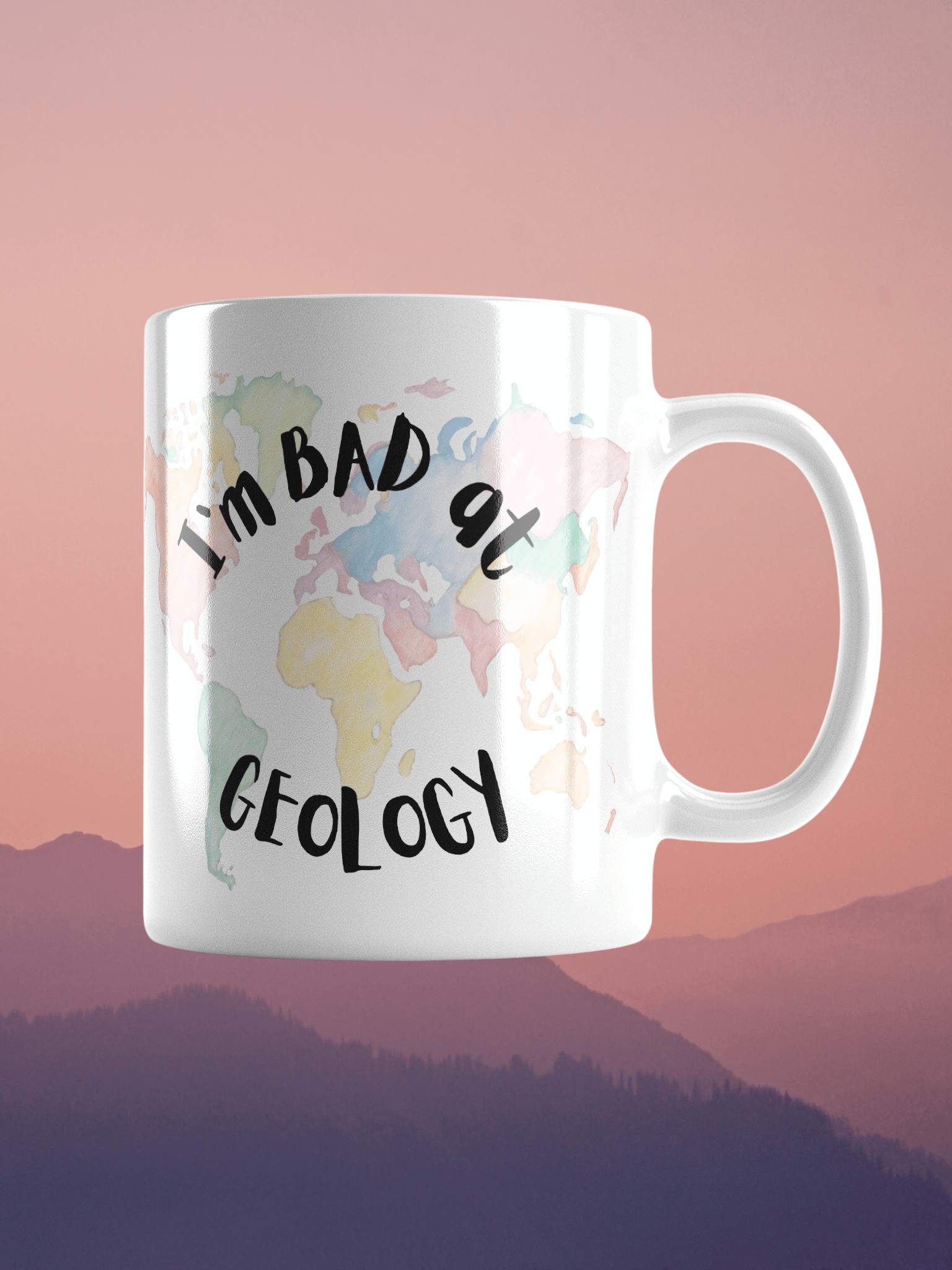 Bad at Geology Mug product image (1)