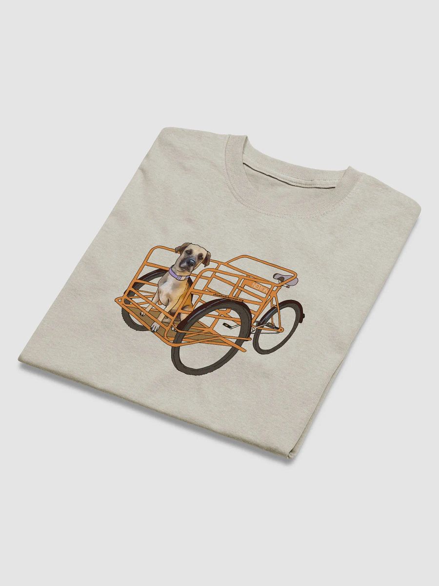 Neron on a cargo tricycle, Gildan 5000 Heavyweight T-Shirt product image (4)