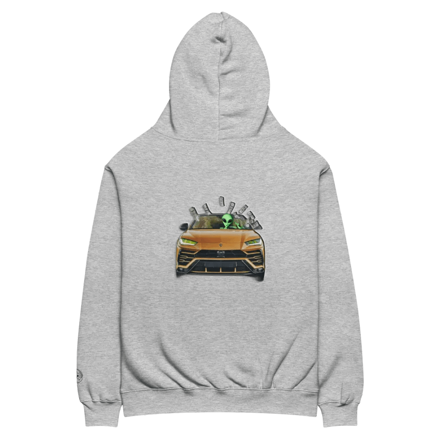 Au Alienurus Badge - Oversized Hoodie product image (6)