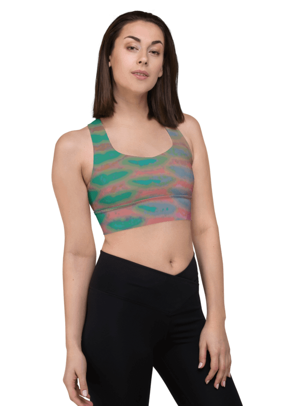 Parrotfish - Recycled Polyester - Longline Sports Bra product image (5)