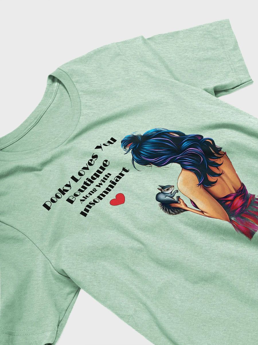 supersoft tee with pooky, his mama and each of their companies! product image (3)