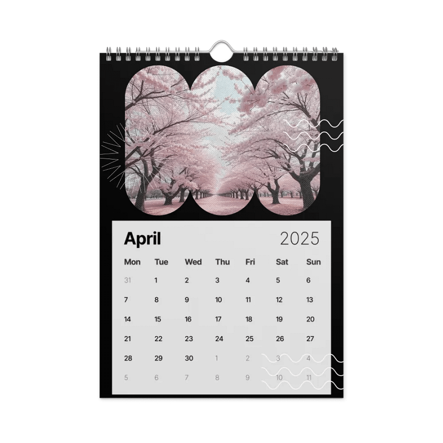 SEASONAL NATURE WALL CALENDAR 2025 product image (1)