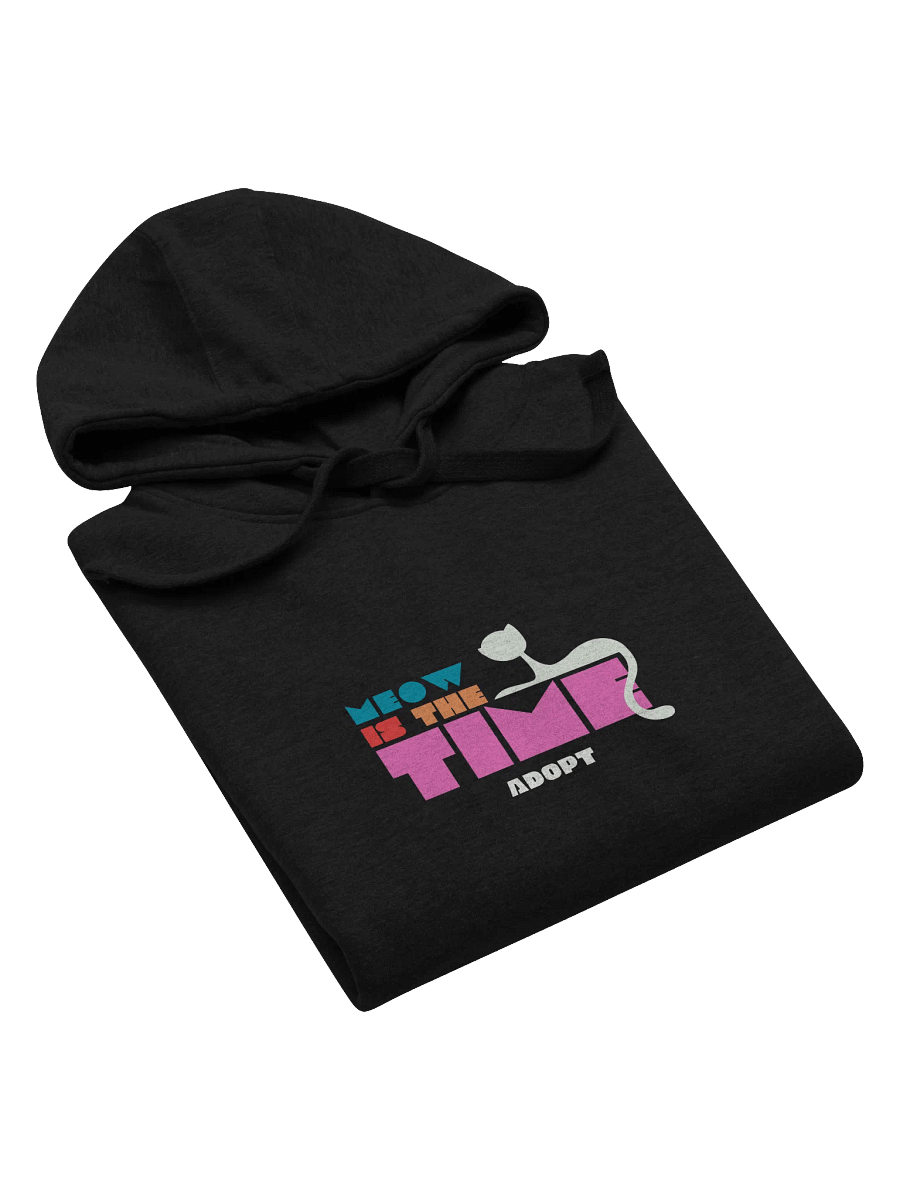 Meow is the Time to Adopt Unisex Hoodie product image (17)