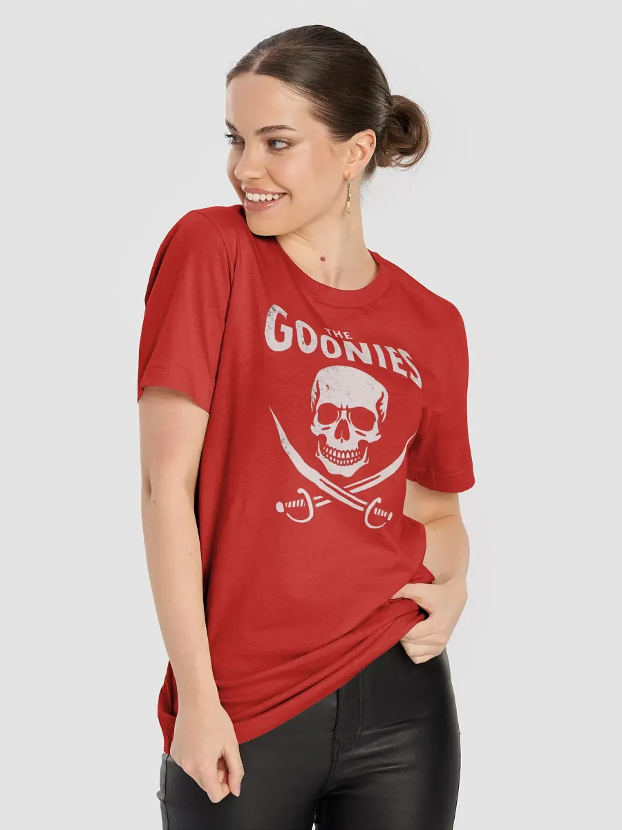 Goonies Pirate Skull Distressed T-Shirt product image (41)