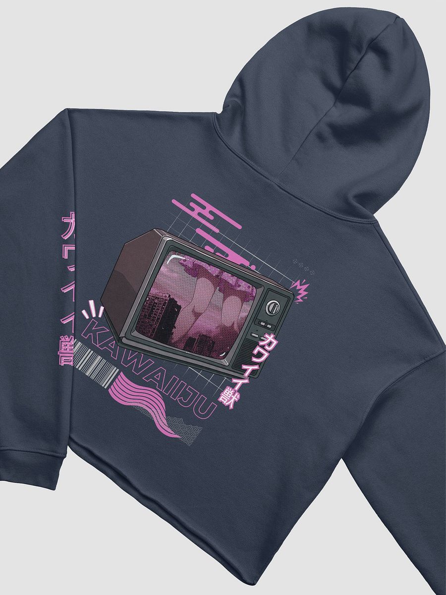 Kawaiiju TV crop hoodie product image (5)