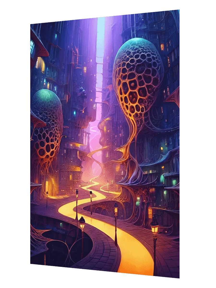 City of Lights Enhanced Matte Paper Poster product image (2)