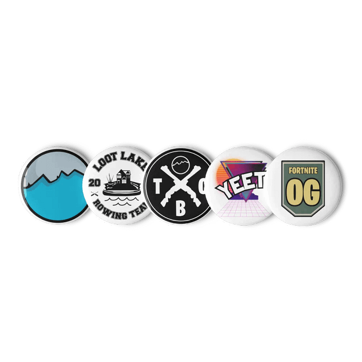 SamUpStream Pin Button Collection product image (1)
