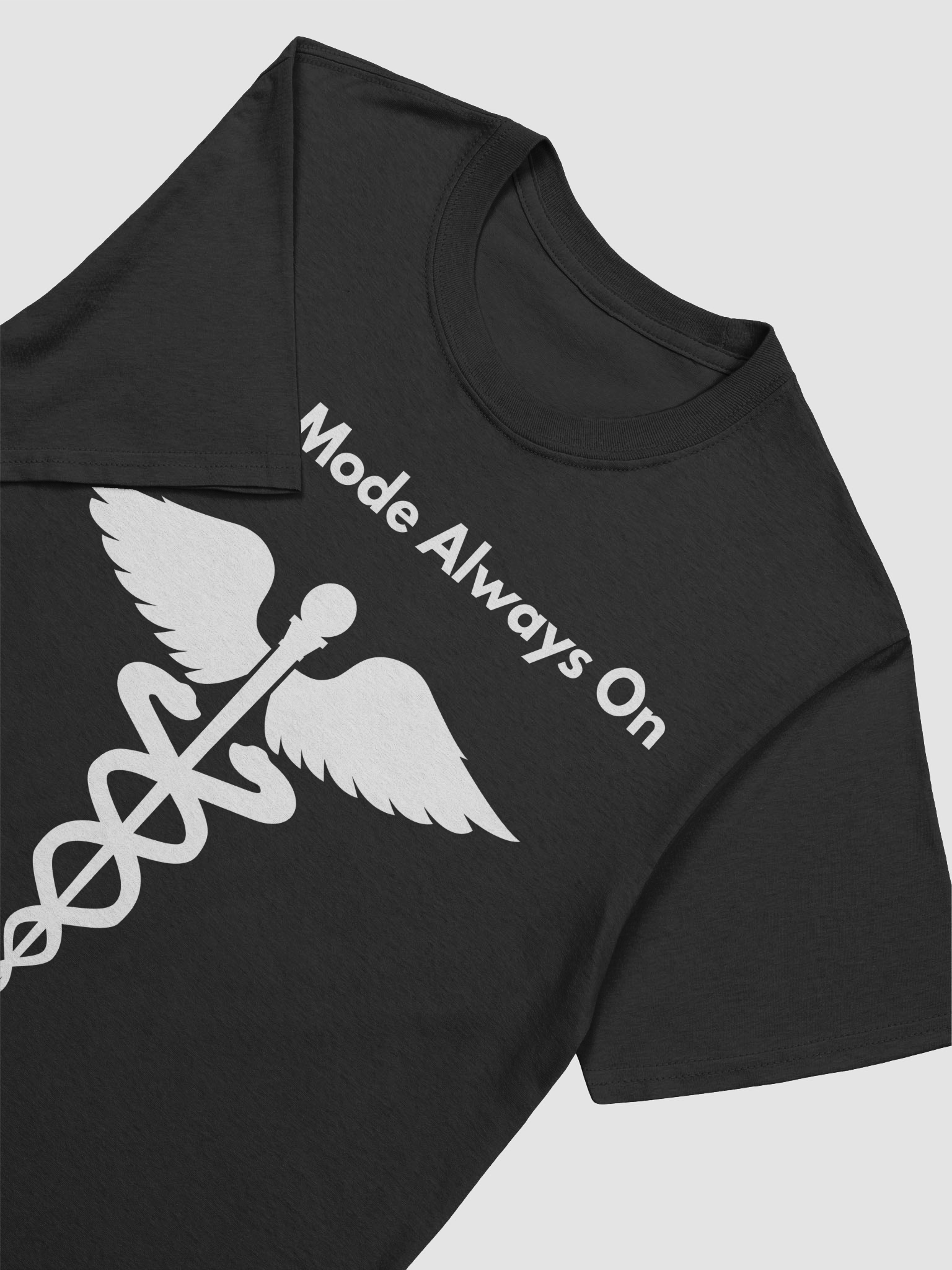 Nurse Mode: Always On Caduceus Symbol T-Shirt product image (21)
