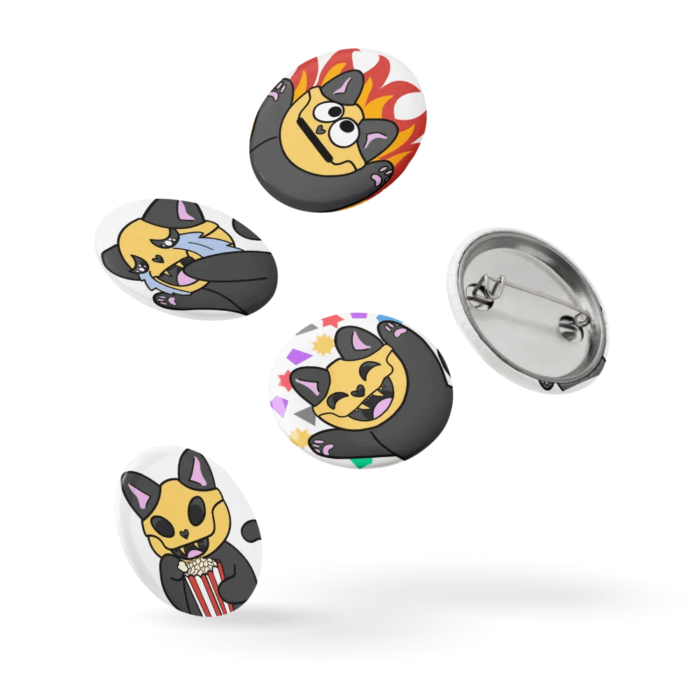 Classic Emote Pin Set product image (5)