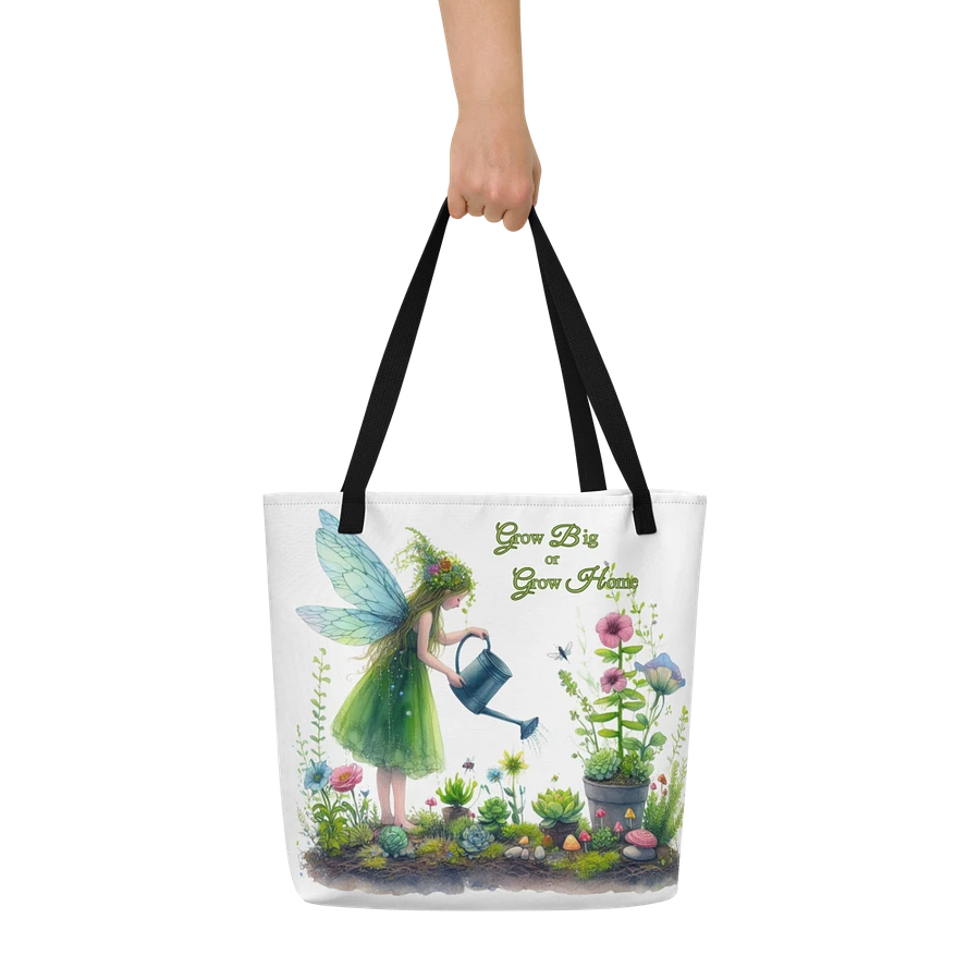 Pretty Fairy Garden, Micro-Gardening Tote Gift for Mother's Day Birthday Retirement product image (9)