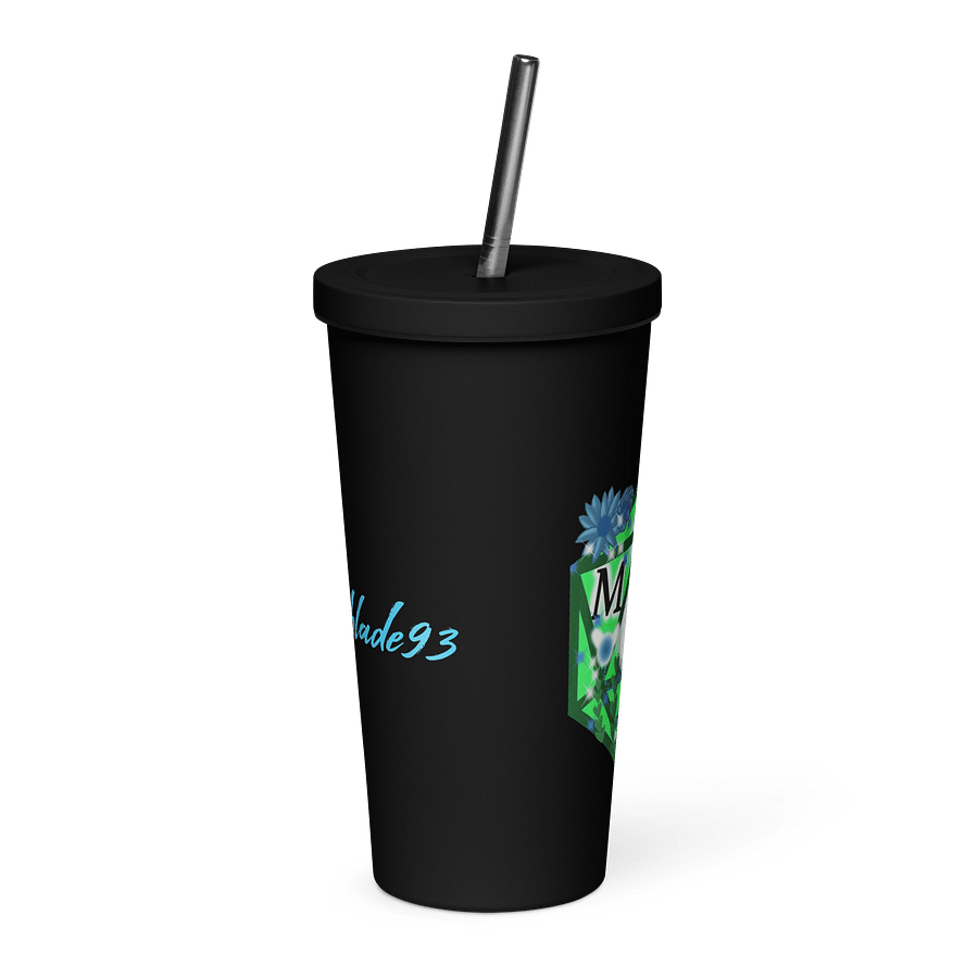 Moonblade- Spring D20 Insulated Tumbler with a Straw product image (4)