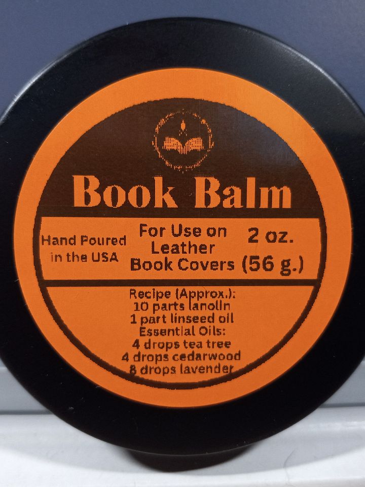 Book Balm - Oil for Leather Book Covers product image (1)