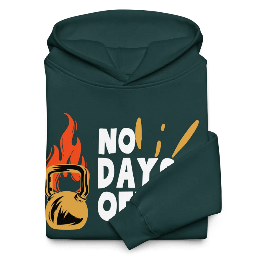 No days off unisex hoodie product image (10)