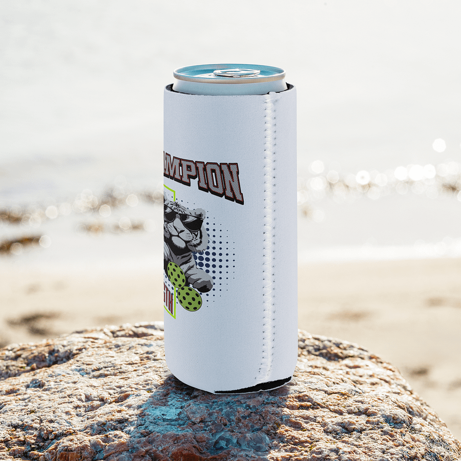 Champion Pickleball Strength Tiger Can Cooler product image (8)