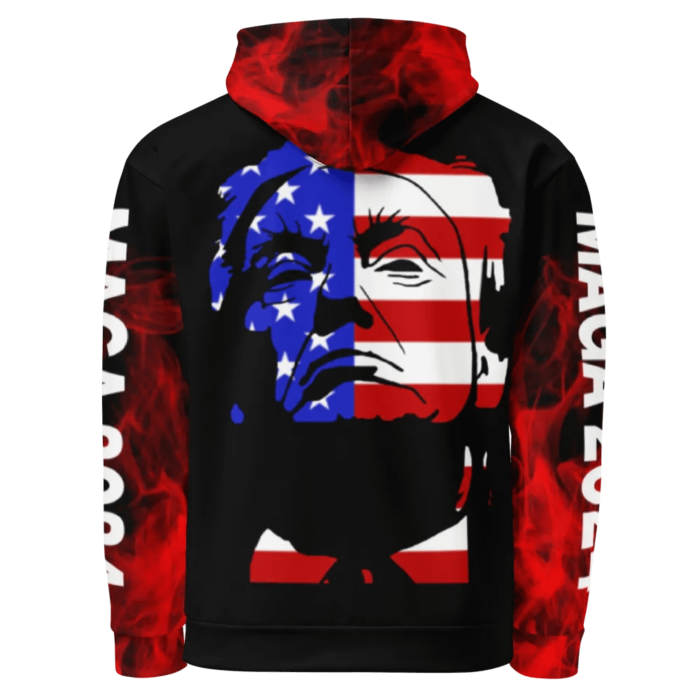 MAGA Smoke Hoodie product image (7)
