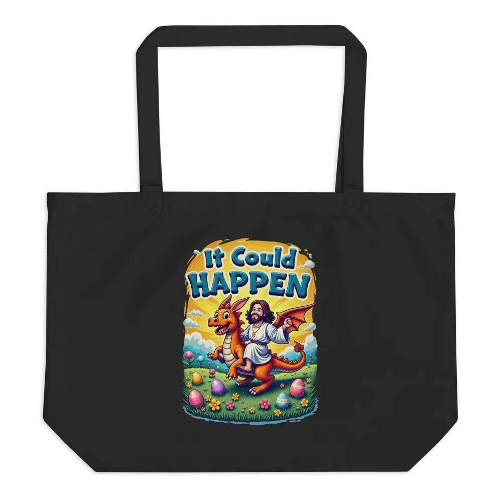 It Could Happen Easter Dragon Eco Tote product image (1)