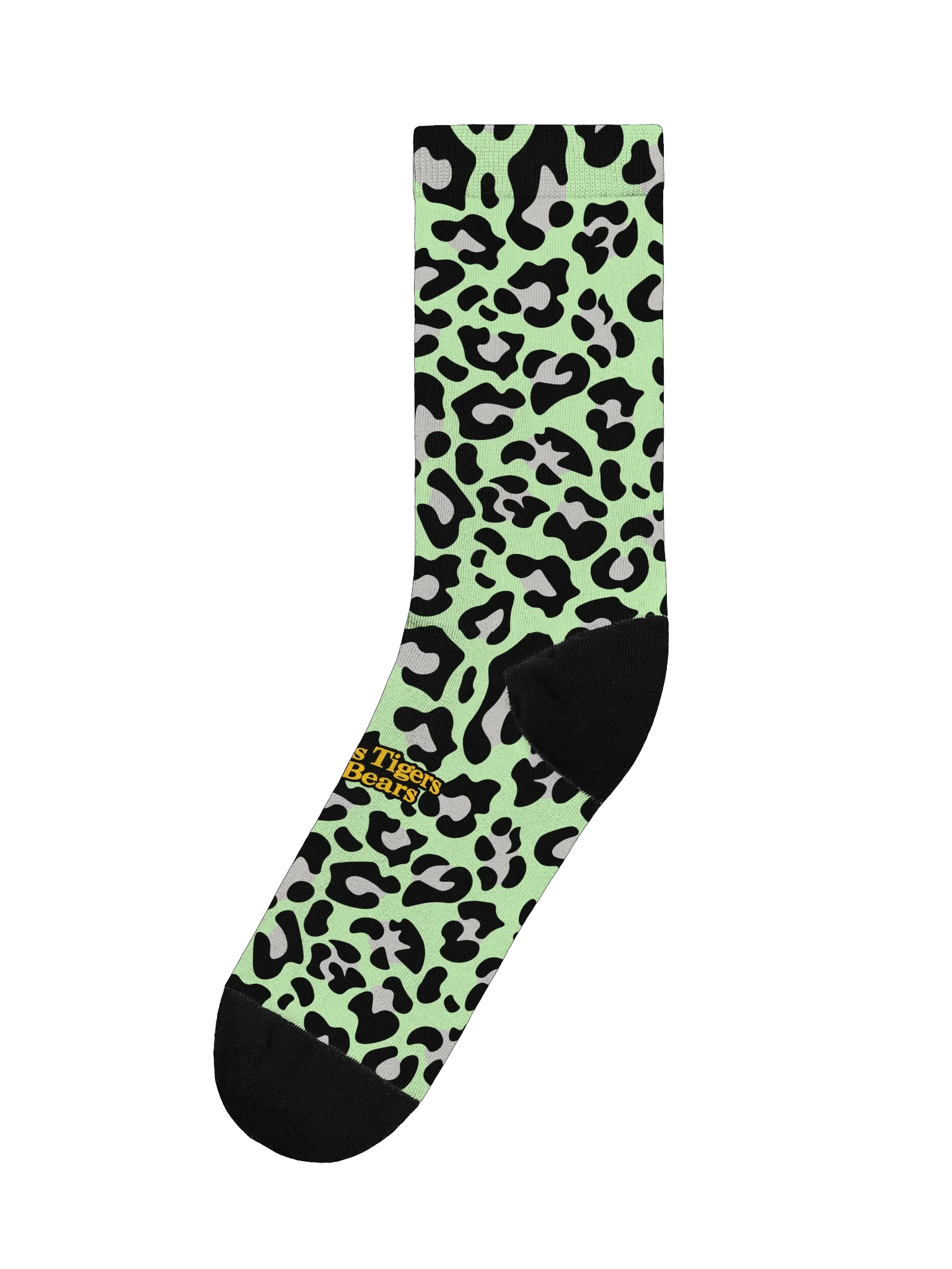 LTB Mint Cheetah Logo Socks product image (1)