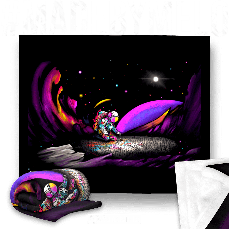 #MELOtober 2023 Personalized MELO CREW Founders - Blanket | #MadeByMELO product image (2)