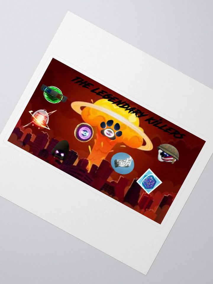 The Legendary Killers Sticker product image (2)