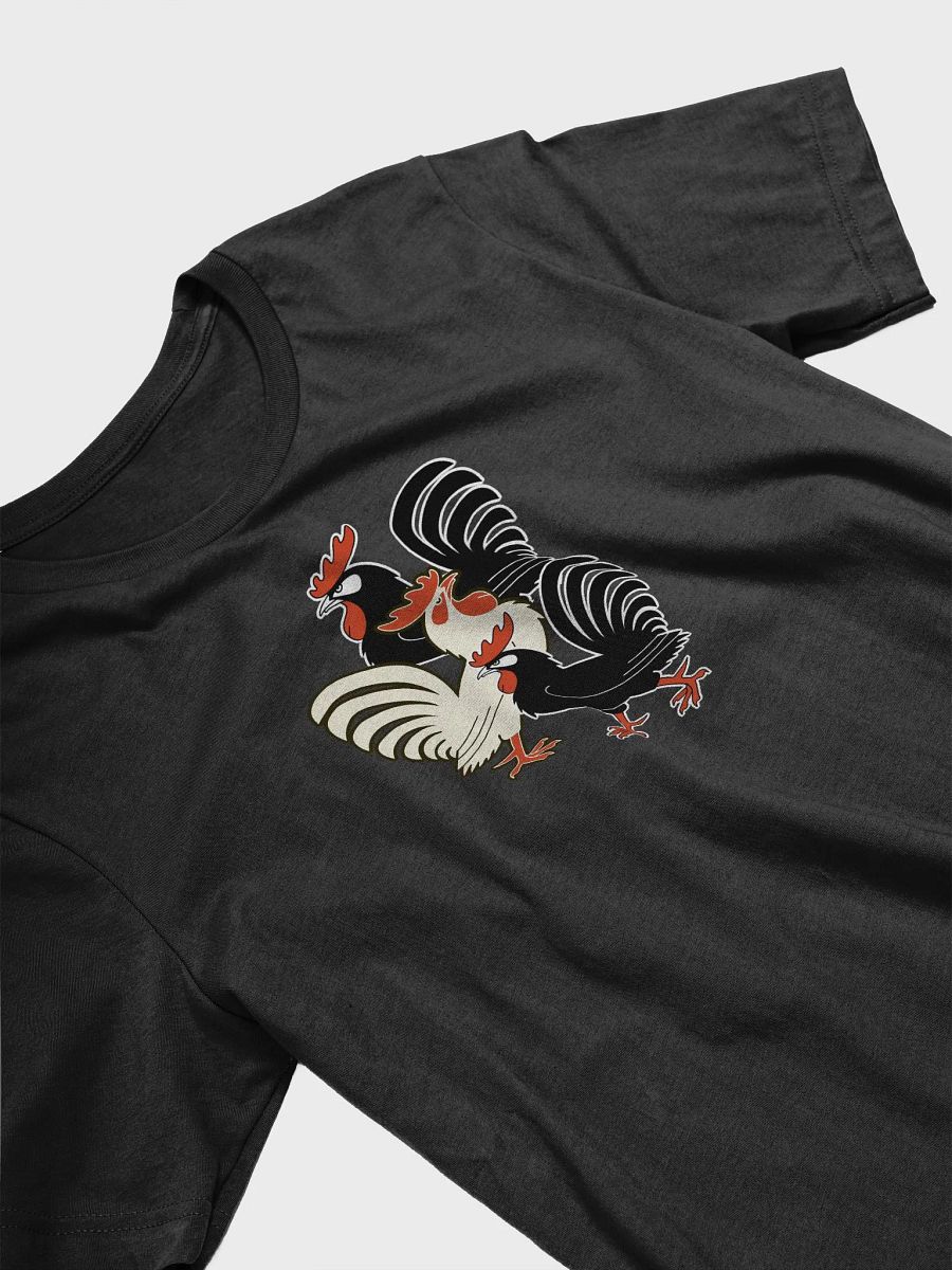 Roosters - 3 cocks T shirt product image (32)