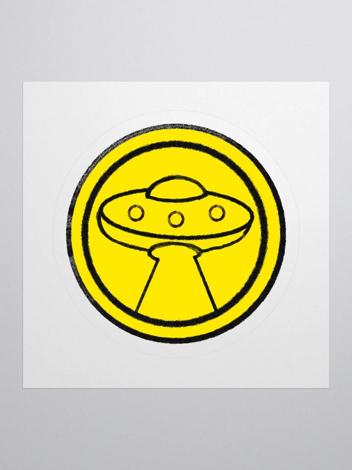 Cosmic Visitor Kiss Cut Stickers product image (3)