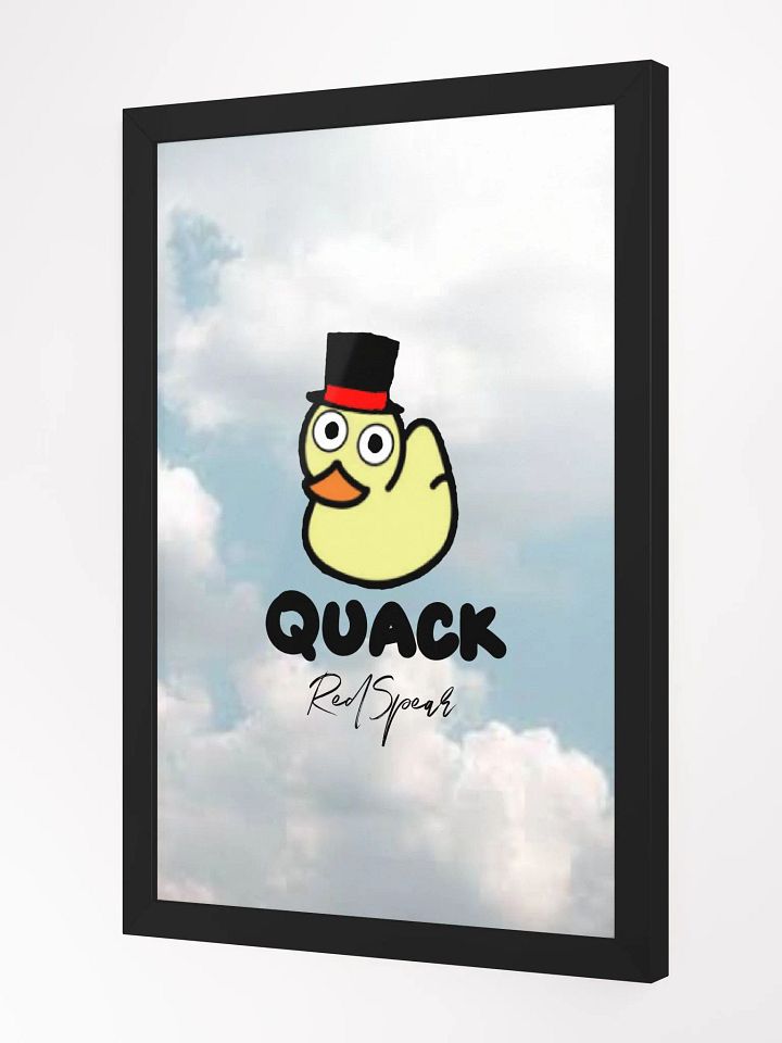 Quack Poster Framed product image (2)