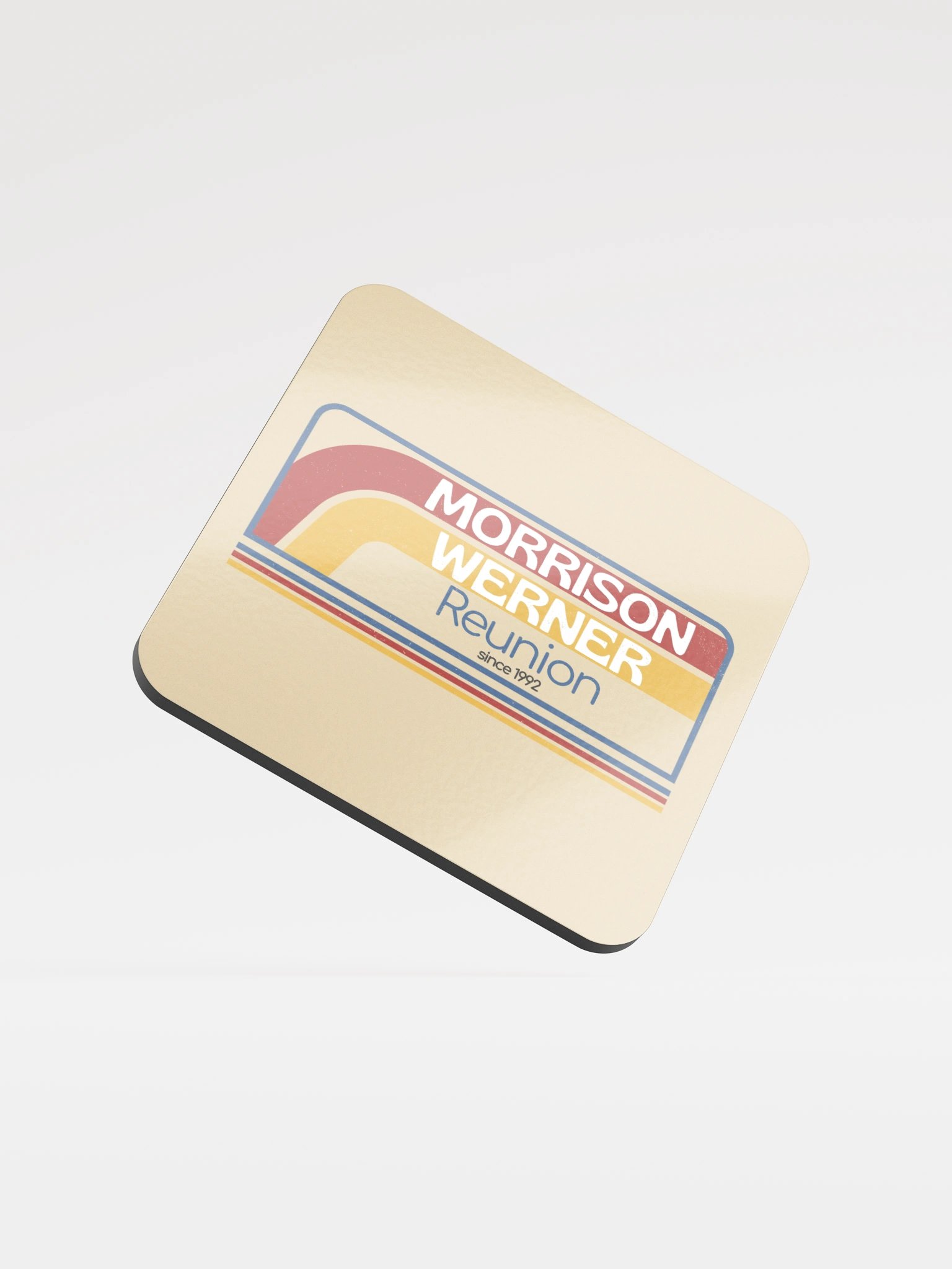 "Retro Stripes" Drink Coaster product image (3)