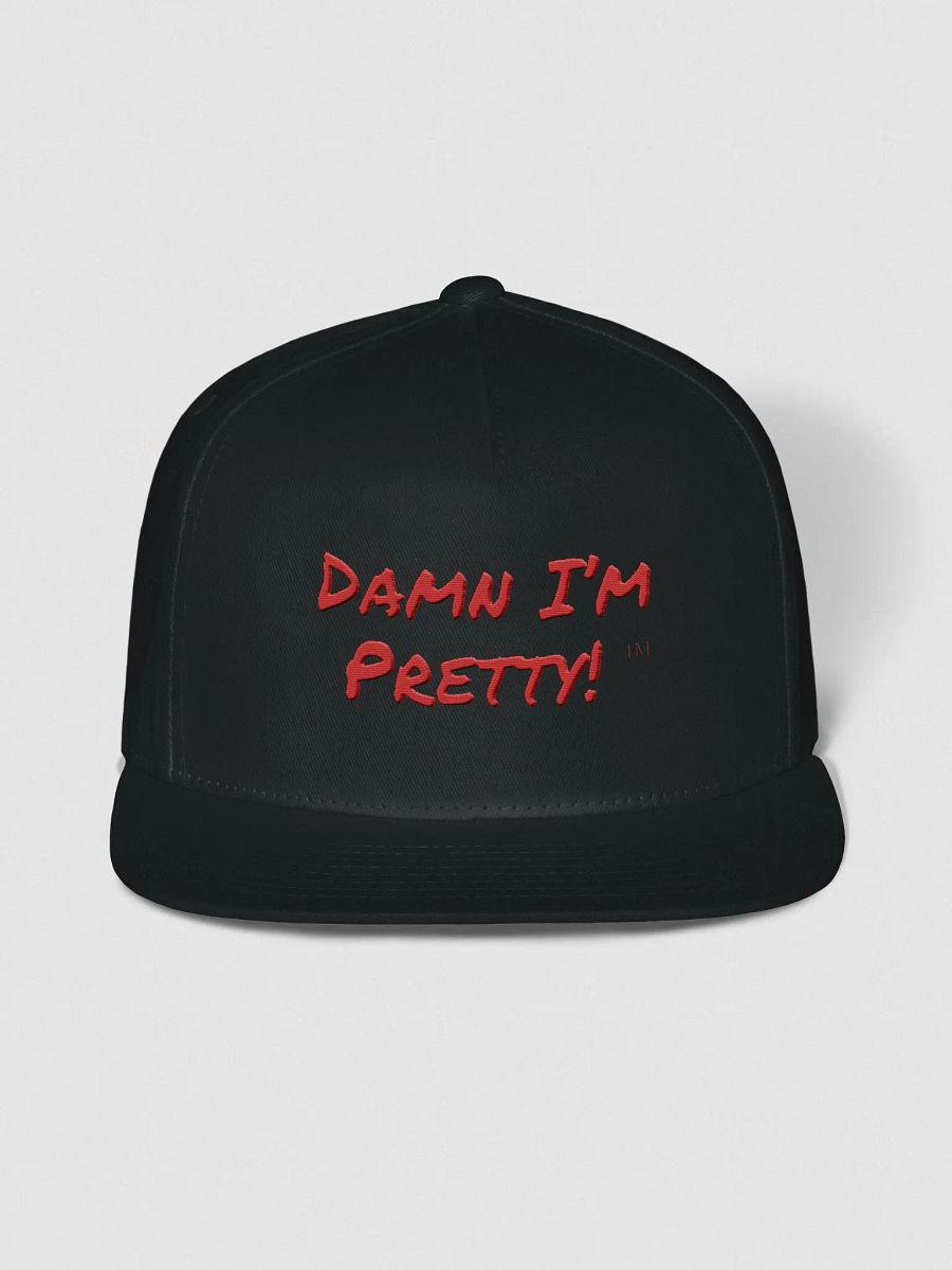 Damn I'm Pretty Cap - RED Lettering product image (1)
