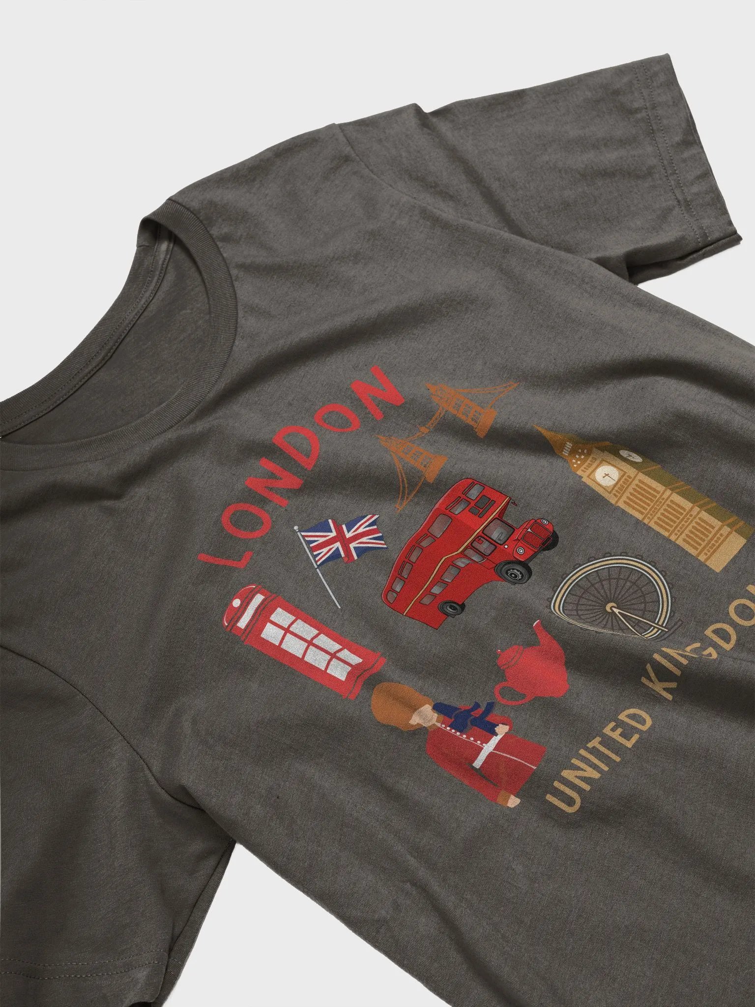 Stylish London's Iconic Landmarks Traveler T Shirts product image (3)