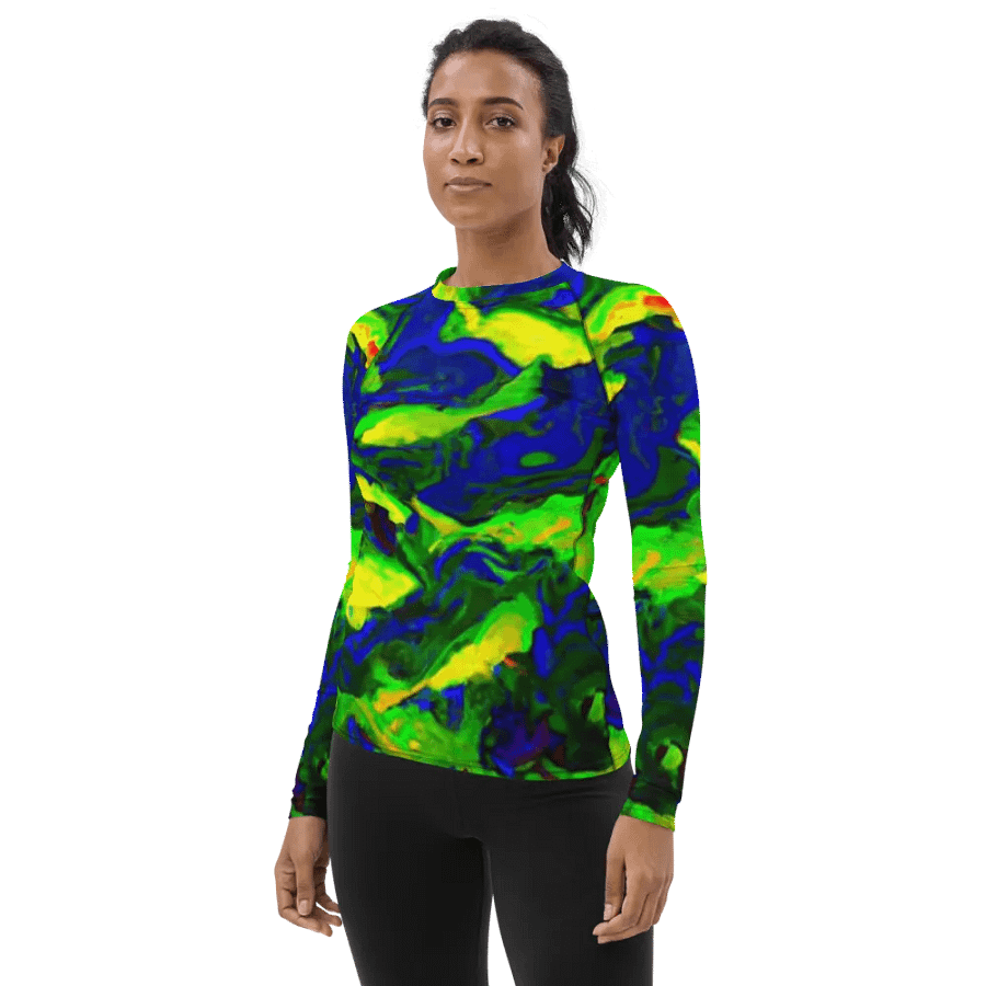 Aquatic Symphony Women's Rash Guard product image (4)