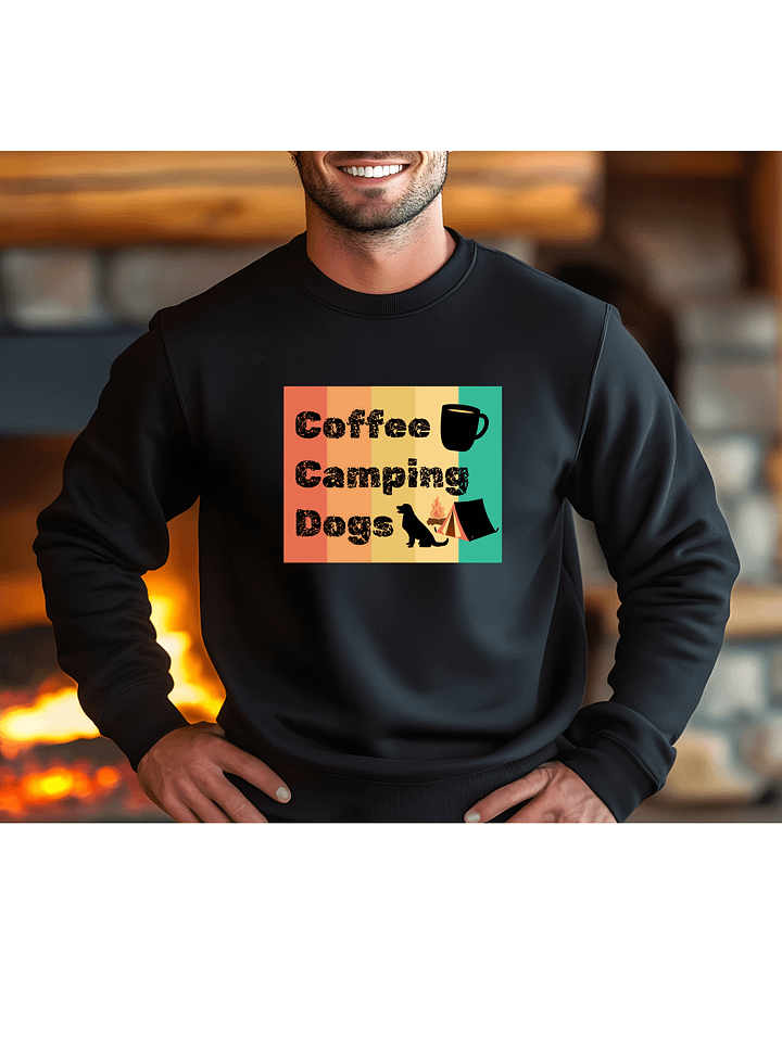 Camping Lover - Coffee Camping Dogs Sweatshirt product image (1)
