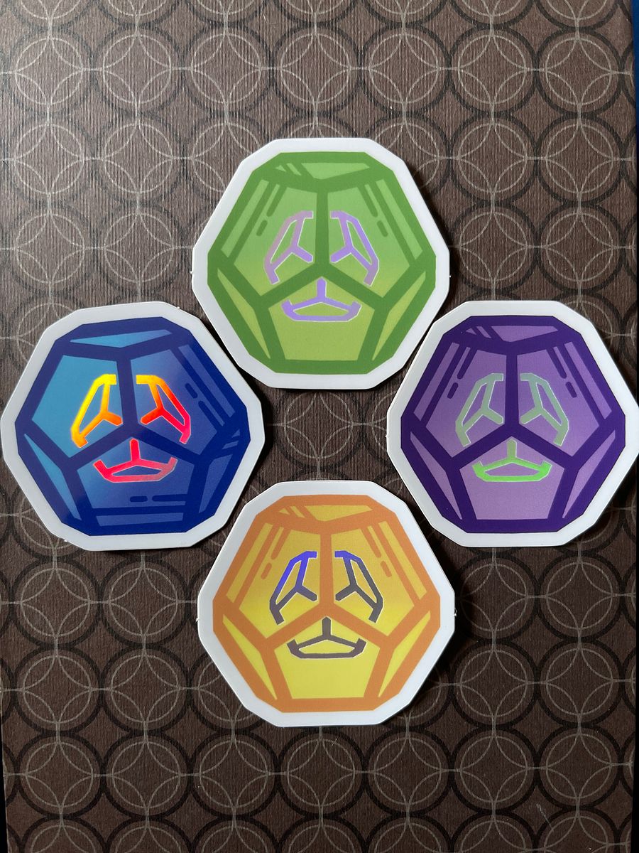 Engram Holo Vinyl Sticker Set product image (1)