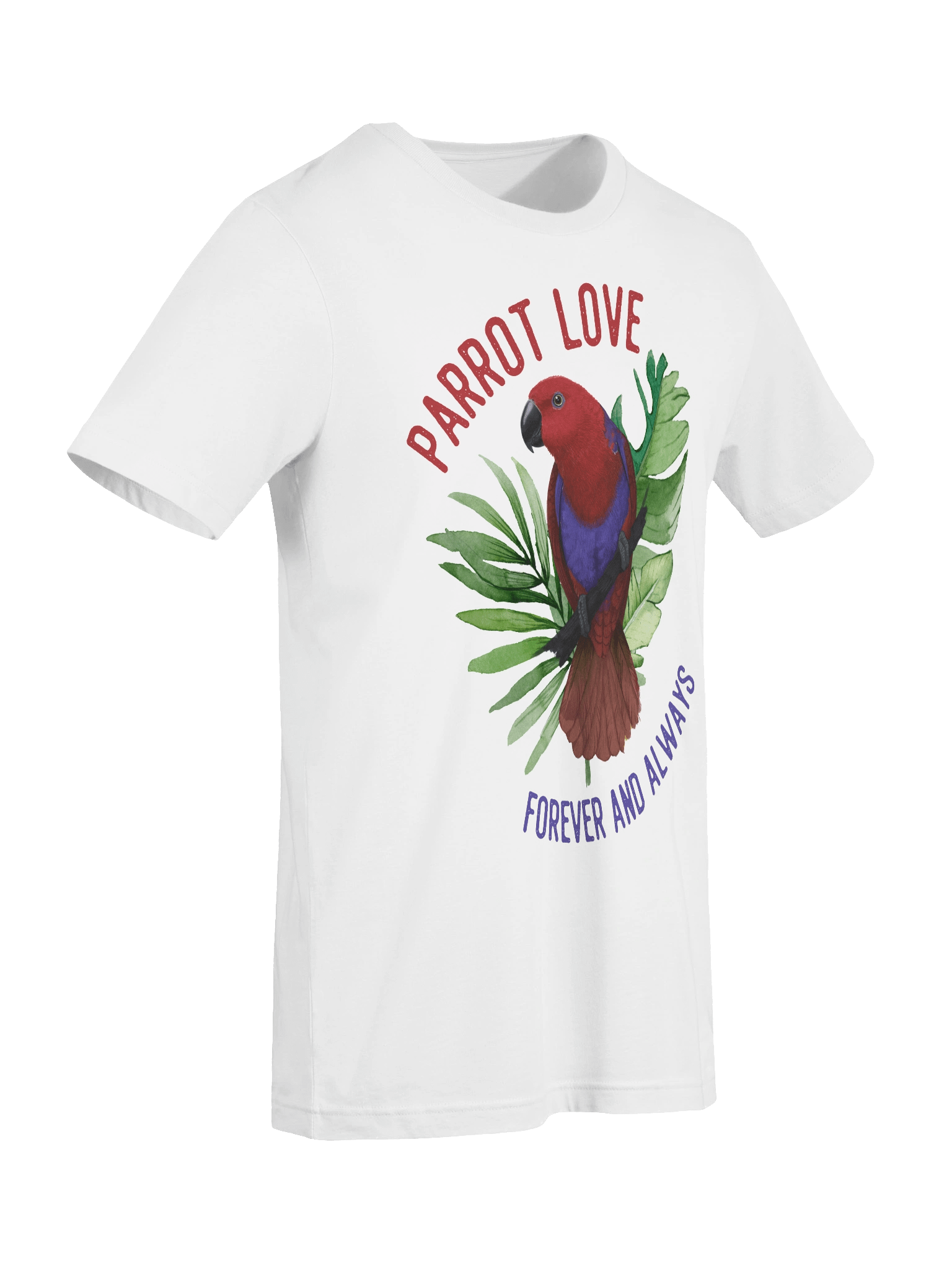 Parrot Love Eclectus Unisex T-Shirt product image (3)
