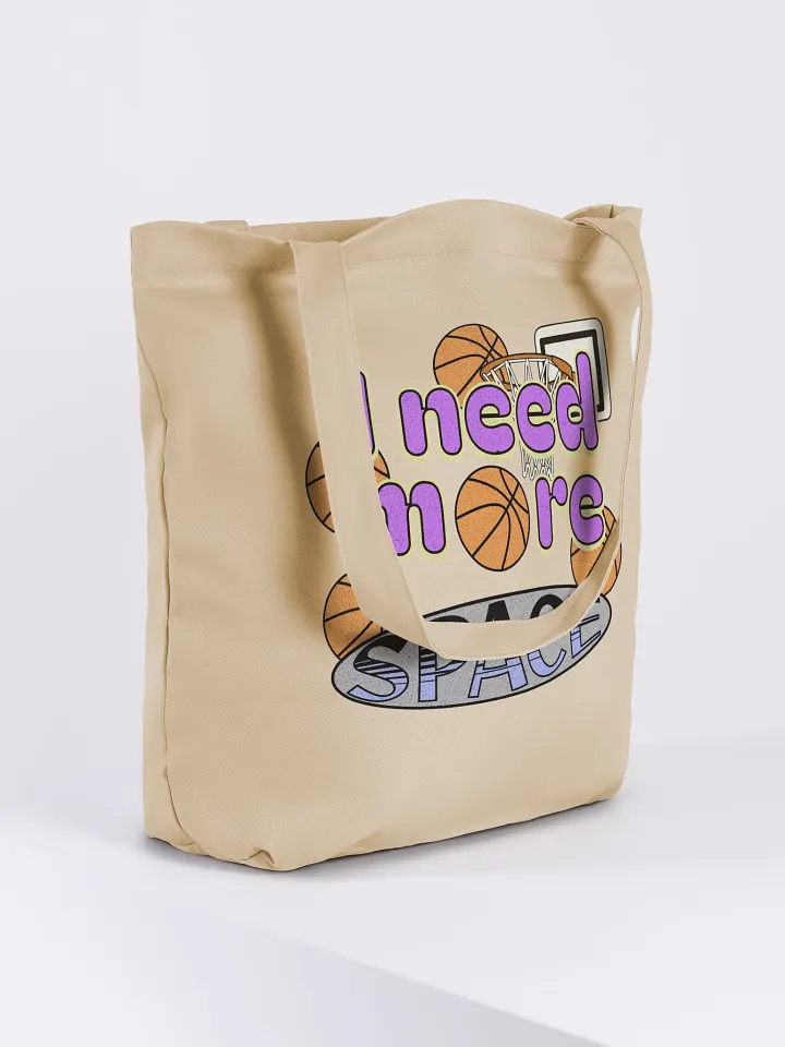 I Need More Space Basketball Swish Inspired Tote Bag product image (4)