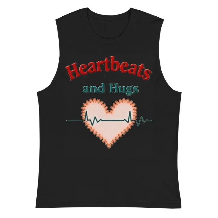 Heartbeats and Hugs Muscle Tank product image (3)