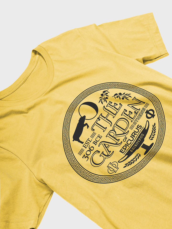 The Garden of Epicurus LIGHT (Bella+Canvas Supersoft T-Shirt) product image (2)