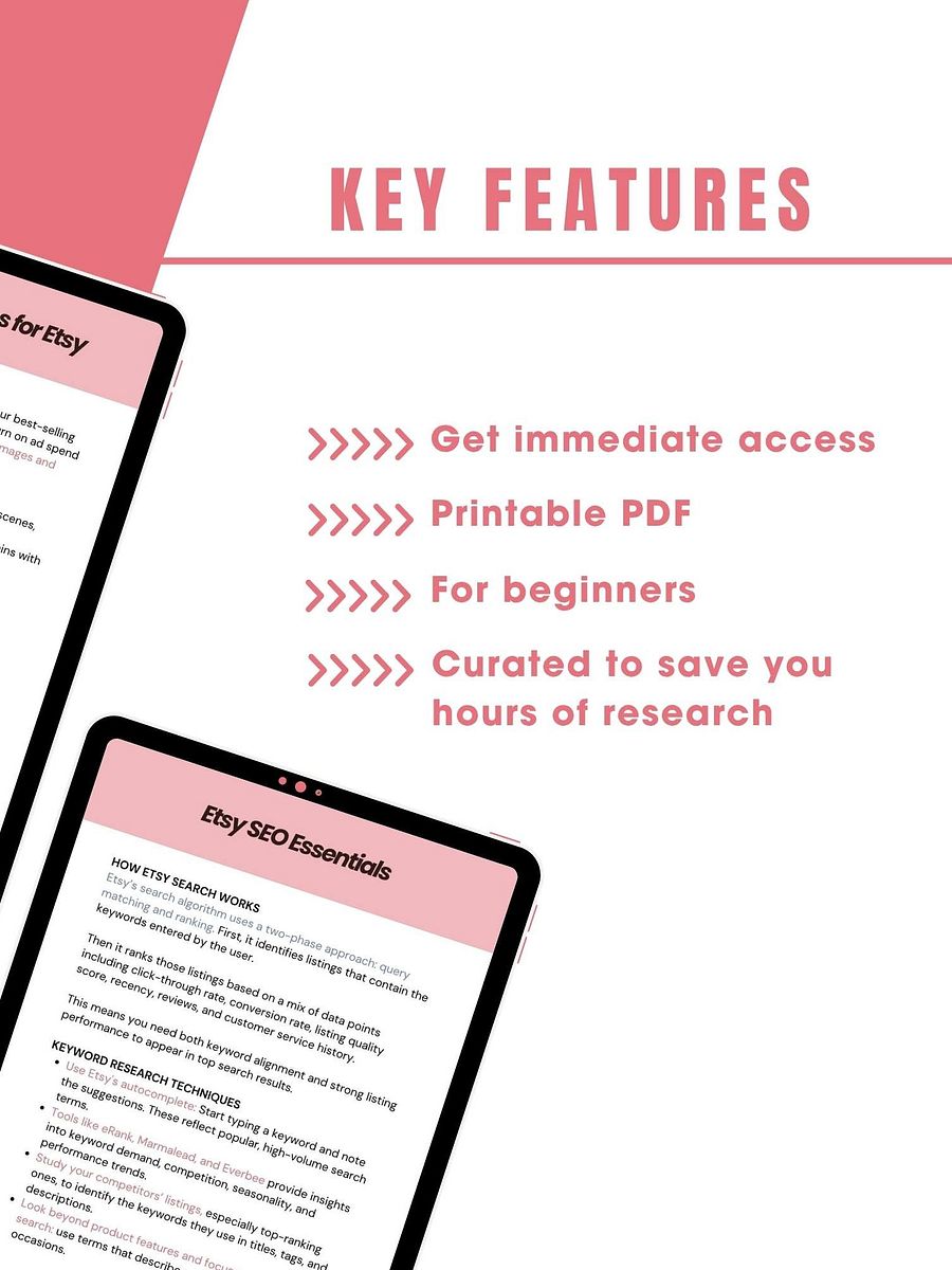 Etsy SEO & Marketing Guide product image (3)
