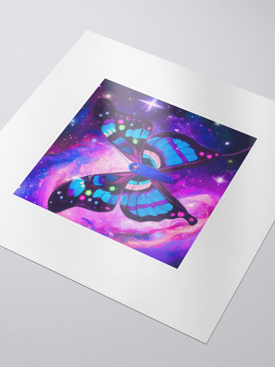 Cute Galactic Butterfly Sigma Sticker product image (3)
