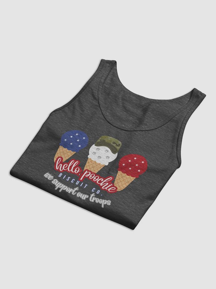 Hello, Poochie Biscuit Co. | Support our Troops | Tank product image (2)