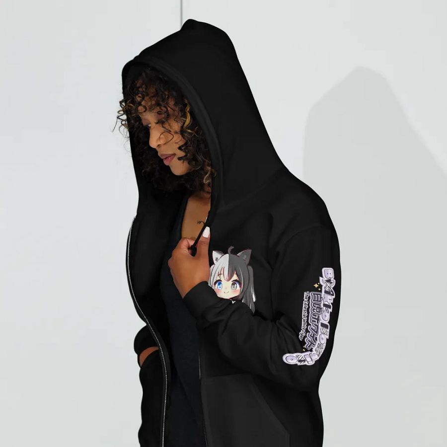 Heavy Blend Zip Hoodie (Unisex) - Byakko You Are Loved Edition product image (13)
