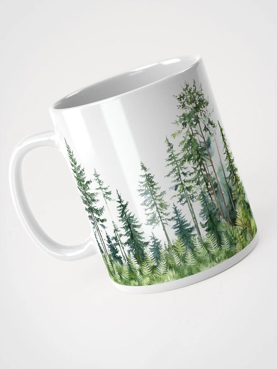 Enchanted Forest White Glossy Mug product image (3)